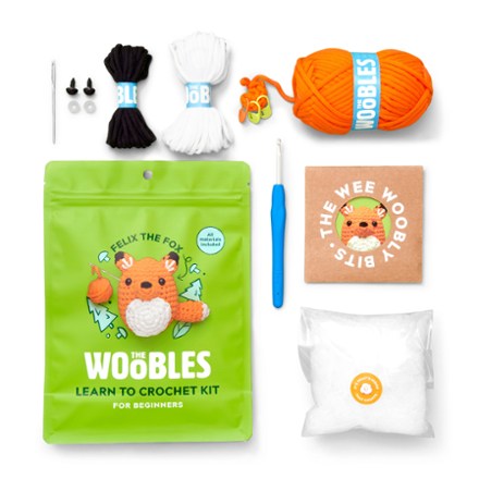 The Woobles Felix the Fox Crochet Kit | REI Co-op