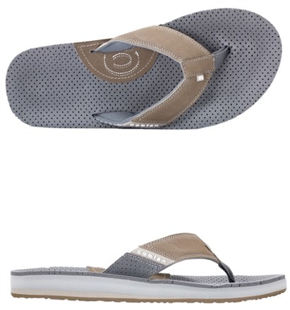 cobian leather flip flops