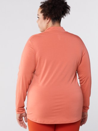 REI Co-op Merino 185 Long-Sleeve Half-Zip Base Layer Top - Women's Plus Sizes 2