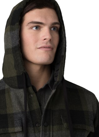 prAna Asgard Hooded Flannel Shirt - Men's 2