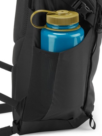 REI Co-op Ruckpack 18 Pack Bottle pocket (water bottle not included)