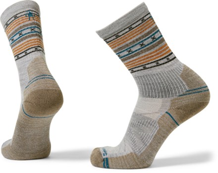 Smartwool Performance Hike Light Cushion Spiked Stripe Crew Socks - Men's 1