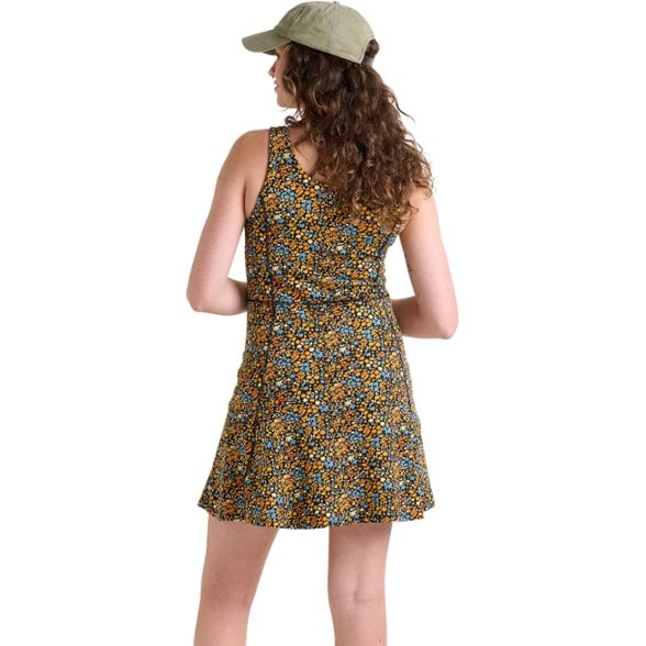 On Body Image of color Black Ditsy Print