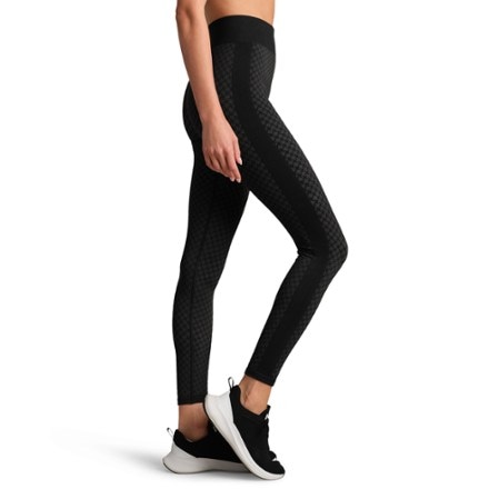 RHONE Apres Houndstooth Seamless Base Layer Leggings - Women's 4