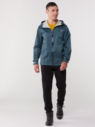 Black Diamond Treeline Rain Shell - Men's 3