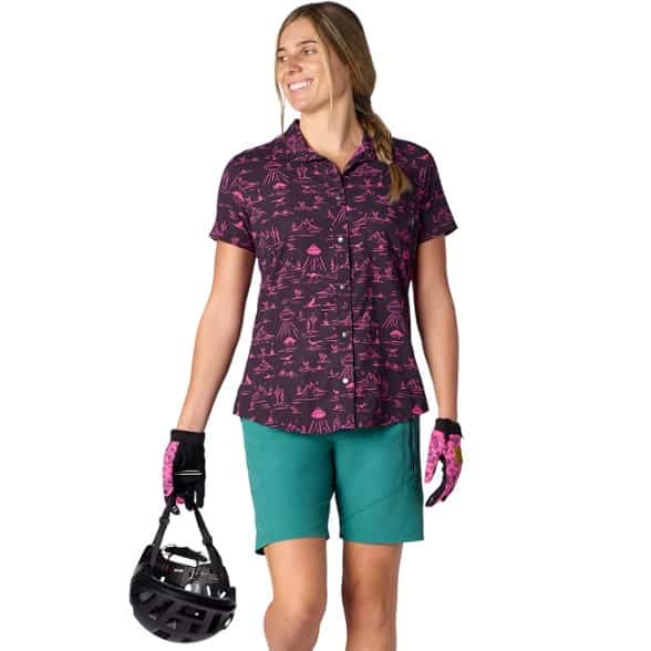 On Body Image of color Black/Dragonfruit