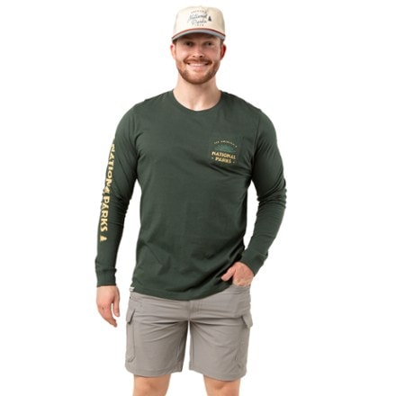 The Landmark Project See America's National Parks Long-Sleeve Pocket Shirt 1