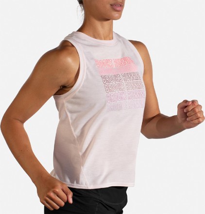 Brooks Distance Graphic Tank Top - Women's 4