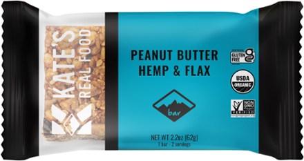 Kate's Real Food Peanut Butter Hemp & Flax Bar 0