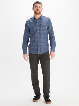 Marmot Fairfax Heathered Midweight Flannel Shirt - Men's 2