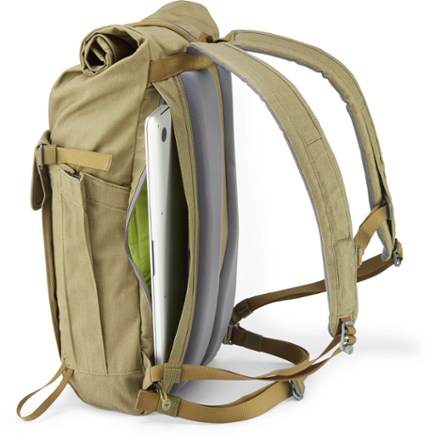 Padded laptop sleeve (Moss)