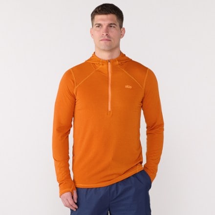 Stio Trax Power Grid Half-Zip Hoodie - Men's 1