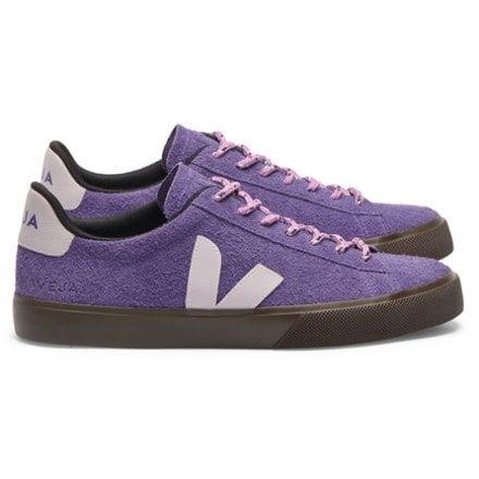 VEJA Campo Textured Suede Sneakers - Women's 0