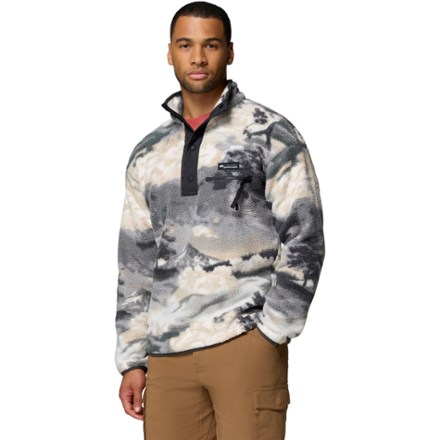Columbia Helvetia II Printed Half-Snap Fleece Pullover - Men's