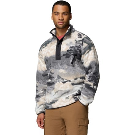 Columbia Helvetia II Printed Half-Snap Fleece Pullover - Men's 3