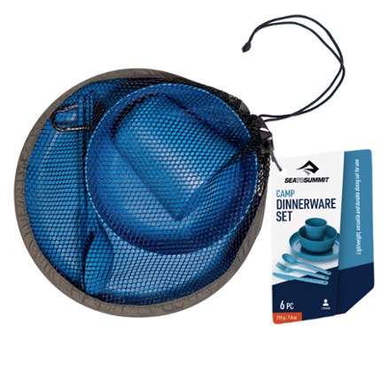 Sea to Summit Camp Dinnerware Set with Mesh Sack - 6 Piece | REI Co-op