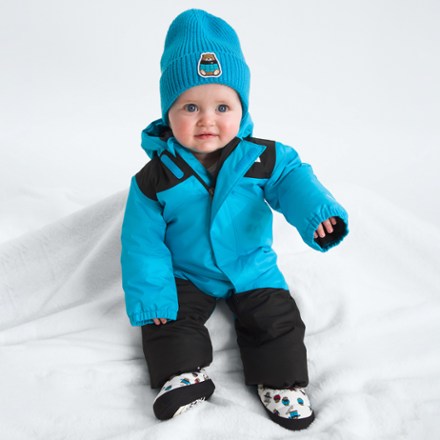 ノースフェイスベビー90 サルファーモス スノースーツ The North Face Baby Freedom Snow Suit - Infants'/Toddlers' | REI Co-op