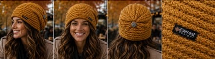 Everest Designs Sanai Slouch Beanie 2
