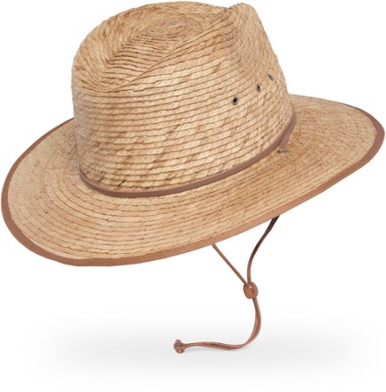 Florida Brown - Straw Hat for Men - Fedora Style - Raceu Hats Online