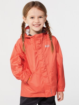 Lemonkid® Kids Children Boys Girls Rain Jacket Waterproof Raincoat Hooded Outwear 