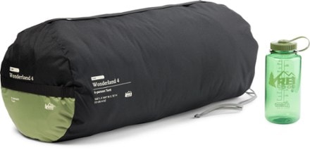 REI Co-op Wonderland 4 Tent Stuff sack (32 fl. oz. bottle not included) (Glen Green)