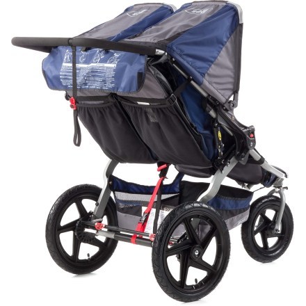 Stroller Review Bob Revolution Double Stroller Blue Bob Revolution