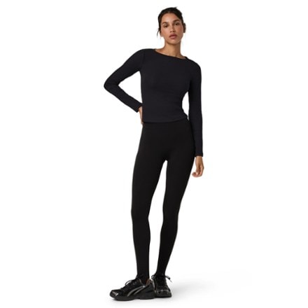 Vuori Long-Sleeve Pose Subtle Scoop T-Shirt - Women's 3