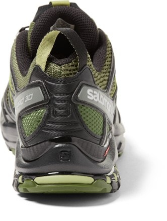 Salomon XA Pro 3D Trail-Running Shoes - Men's Back view (Chive/Black/Beluga)