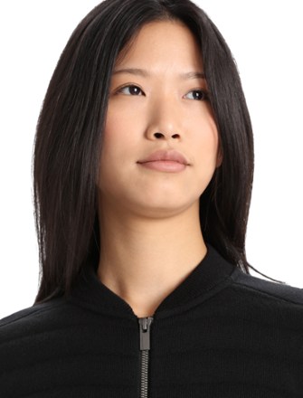 Icebreaker ZoneKnit Insulated Knit Bomber Jacket - Women's 4
