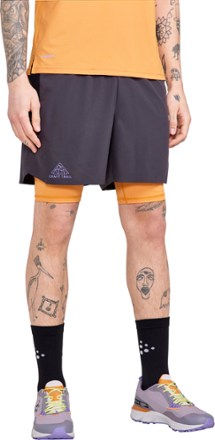 Craft PRO Trail 2-in-1 Shorts - Men's 0
