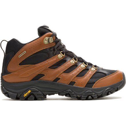 Moab 3 Luxe Leather Mid Waterproof Hiking Boots - Men's
