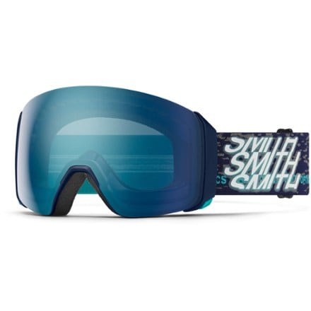 Smith 4D MAG XL Low-Bridge Fit ChromaPop Snow Goggles with Lens Protector 0