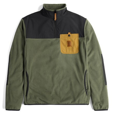 Topo Designs Vista Quarter-Zip Lightweight Fleece Pullover - Men's 0