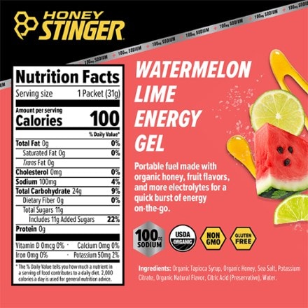Honey Stinger Electrolyte Energy Gel 1