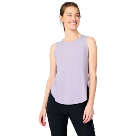 Free Country Microtech Chill Scoop Neck Tank Top - Women's 0
