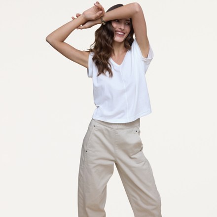 DUER FlexTwill Barrel Pull-On Pants - Women's 6
