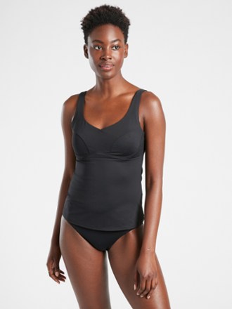 Athleta Bondi Bra Cup Tankini Swimsuit Top - Women's 0
