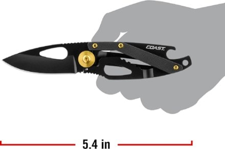 Coast KL20R Flashlight and FX200 Pocket Knife Combo 2