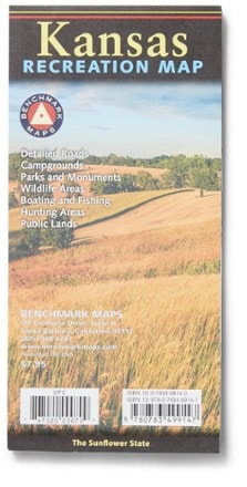 Benchmark Maps Kanas Recreation Map 0