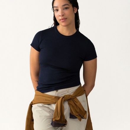 Hikerkind Ribbed Merino T-Shirt - Women's 4