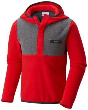 columbia mountain side reversible fleece