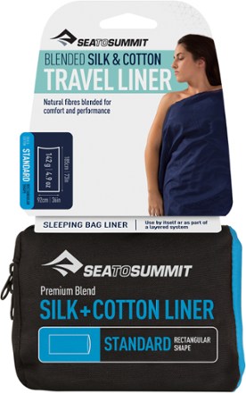 Sea to Summit Premium Blend Silk/Cotton Liner - Rectangular 4