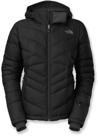 north face black jacket womens no hood