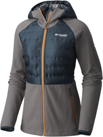 columbia snowfield hybrid jacket