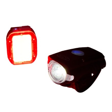 NiteRider Swift 300 Front / Vmax+ 150 Rear Bike Light Set 1