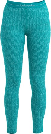 Icebreaker Merino 260 Vertex Base Layer Leggings Herenga - Women's