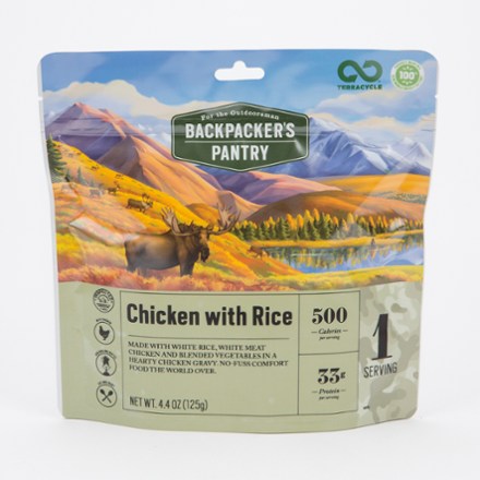 Backpacker S Pantry Outdoorsman Chicken With Rice 1 Serving
