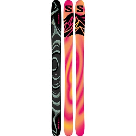 Salomon QST 100 Black Skis - 2026/2027 6