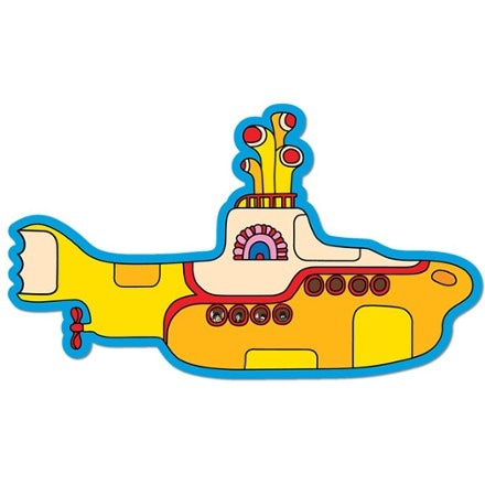 Apply Stickers Yellow Submarine Sticker 0