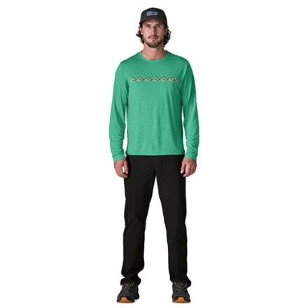 Patagonia Capilene Cool Daily Graphic Long-Sleeve Shirt - Men's 3